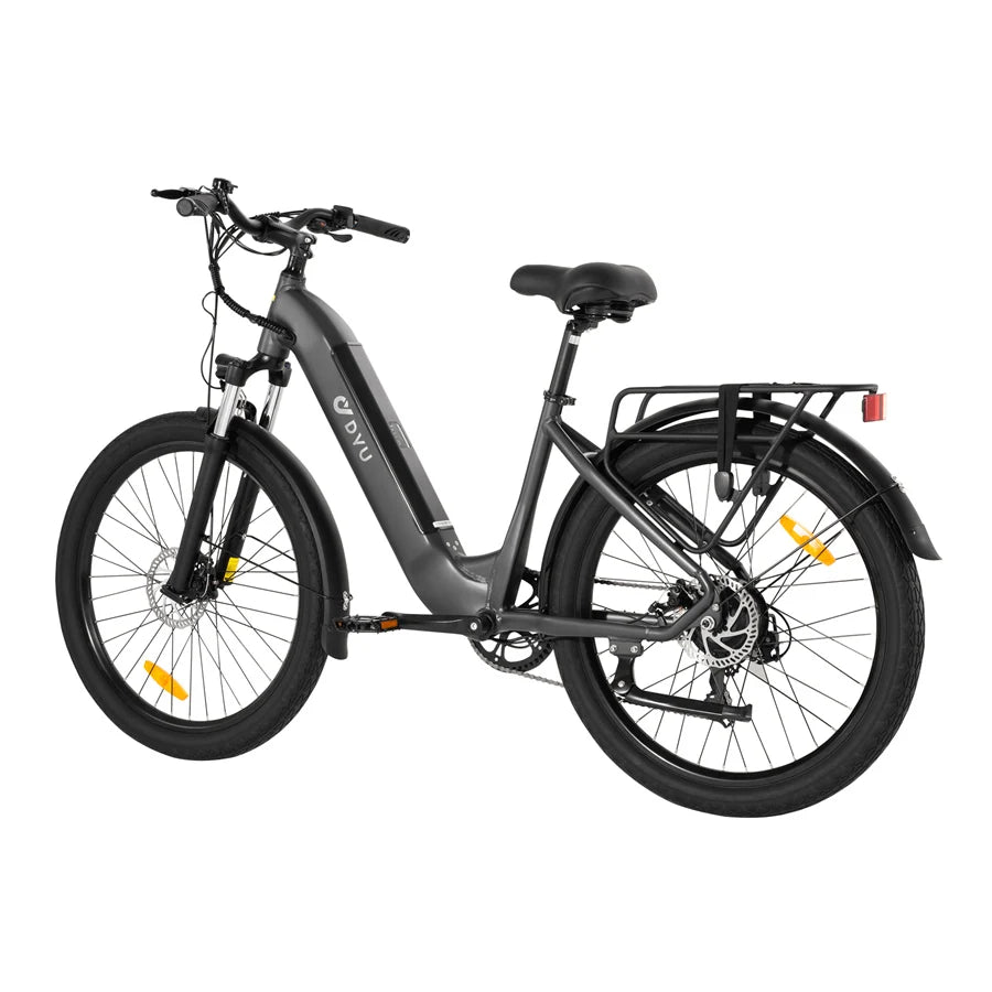 2025 DYU Off Road E-Bike Electric Bicycle 26 Inch Fat Tire Rechargeable Low Price Electric Bike 250w for Adults