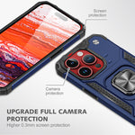 Load image into Gallery viewer, 2025 Silicone Shockproof Phone Case with Ring Stand for iPhone 15 Plus Pro Max
