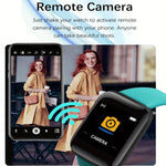Load image into Gallery viewer, Multifunction Smart Watch For Men Women Kids Message Remind Music Control Sport Step Calories D13 Smartwatch Alarm Clock 116Plus
