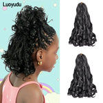 Load image into Gallery viewer, French Curls Braiding Hair Synthetic Hair Spiral Curls Braids Hair Pre Stretched Loose Wave Braiding Hair Extensions For Women

