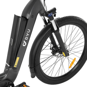 2025 DYU Off Road E-Bike Electric Bicycle 26 Inch Fat Tire Rechargeable Low Price Electric Bike 250w for Adults