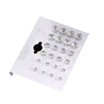 Load image into Gallery viewer, 12 Pairs Set Stainless Steel Stud Earrings + Boxes
