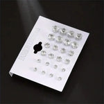 Load image into Gallery viewer, 12 Pairs Set Stainless Steel Stud Earrings
