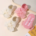 Load image into Gallery viewer, Newborn Accessories Baby Girls Socks Cute Flowers Toddler Princess Anti-skid Leather Soles Infant Floral Gifts Baby Socks Girl
