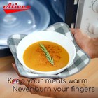 Load image into Gallery viewer, ATICCA Microwave Bowl Holders for Hot Food Set of 4 Bowl Holders for Cozy Bowls

