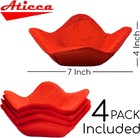 Load image into Gallery viewer, ATICCA Microwave Bowl Holders for Hot Food Set of 4 Bowl Holders for Cozy Bowls
