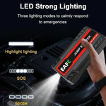 Load image into Gallery viewer, Power Bank 2000A/1200A/600A 12V Car Battery Jump Starter Portable Charger Car Booster Auto Starting Device Emergency Starter
