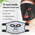 Load image into Gallery viewer, 72 LED Photon Beauty Mask Instrument USB Electronic Mask Rejuvenation Lightens Fine Lines Brighten Skin Tone Repair Skin
