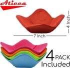 Load image into Gallery viewer, ATICCA Microwave Bowl Holders for Hot Food Set of 4 Bowl Holders for Cozy Bowls
