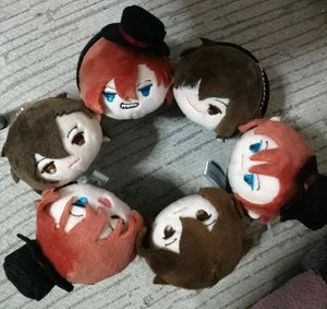 Bungo Stray Dogs Stuffed Plush Toy Plush Doll MochiMochi Mascot Keychain Plushie