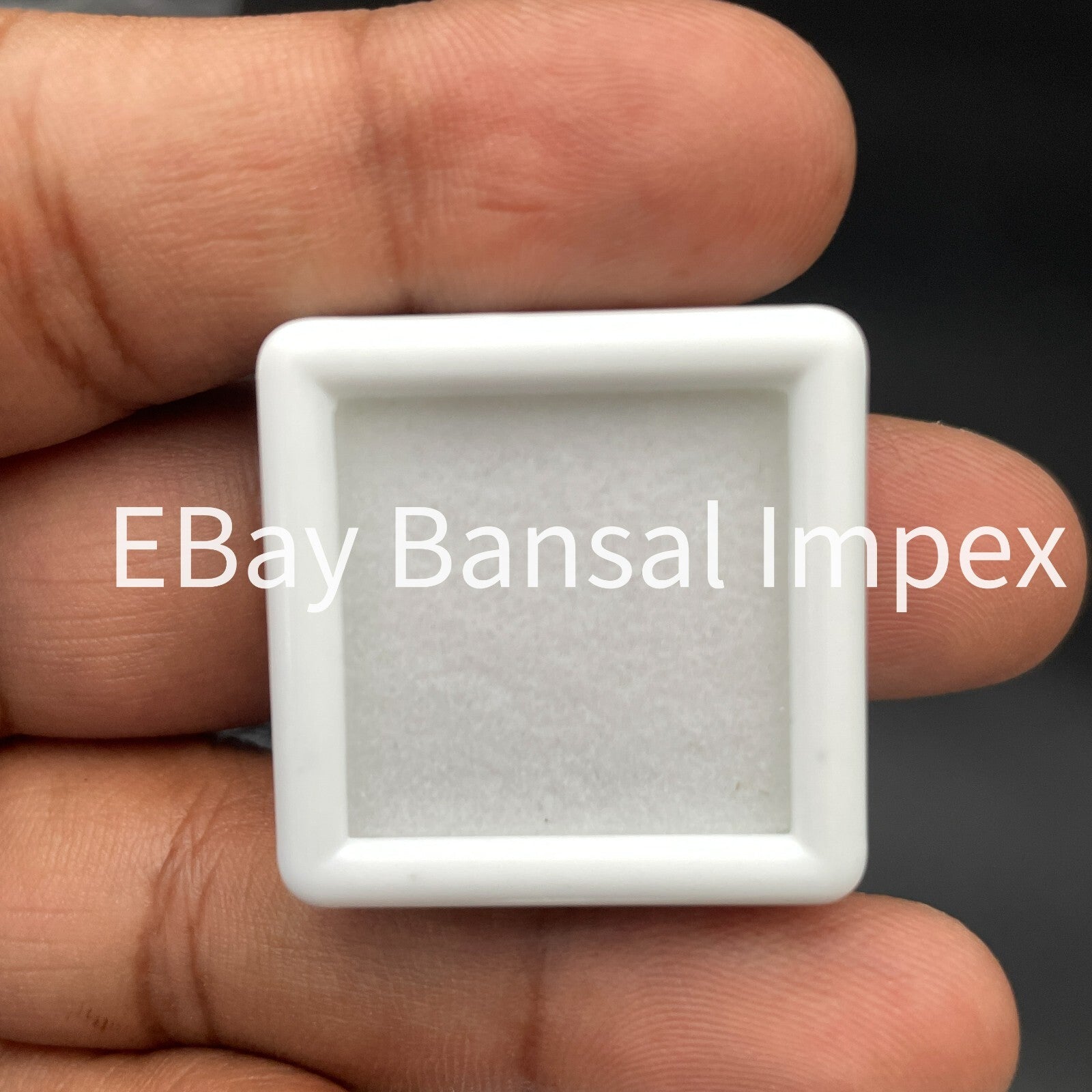 40 Pcs 3 x 3 Cm Gem Display plastic box Storage for Gems / Diamond