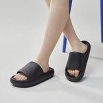 Load image into Gallery viewer, UTUNE 51CM slippers for man Platform House Shoes EVA Soft fashion slides Anti-slip Summer Sandals Women Bathroom Shoes Shower
