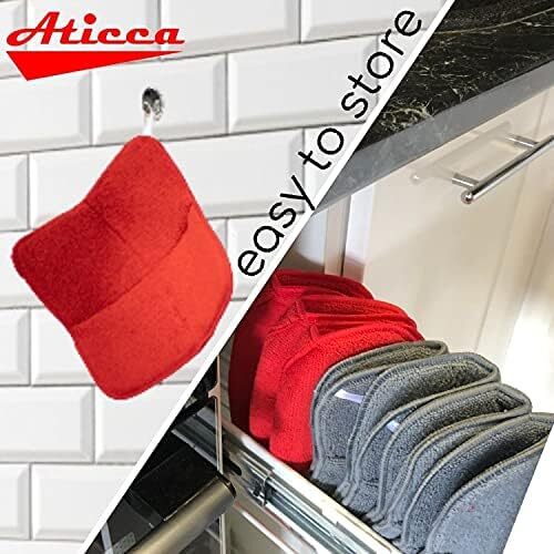 ATICCA Microwave Bowl Holders for Hot Food Set of 4 Bowl Holders for Cozy Bowls