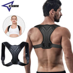 Load image into Gallery viewer, Adjustable Back Shoulder Posture Corrector Belt Clavicle Spine Support Reshape Your Body Home Office Sport Upper Back Neck Brace
