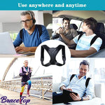 Load image into Gallery viewer, Adjustable Back Shoulder Posture Corrector Belt Clavicle Spine Support Reshape Your Body Home Office Sport Upper Back Neck Brace
