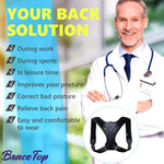 Load image into Gallery viewer, Adjustable Back Shoulder Posture Corrector Belt Clavicle Spine Support Reshape Your Body Home Office Sport Upper Back Neck Brace
