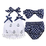 Load image into Gallery viewer, SAILOR Summer Outfit with Headband
