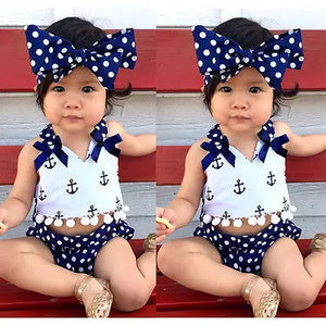 SAILOR Summer Outfit with Headband