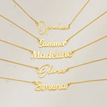 Load image into Gallery viewer, Custom Name Necklace + Box
