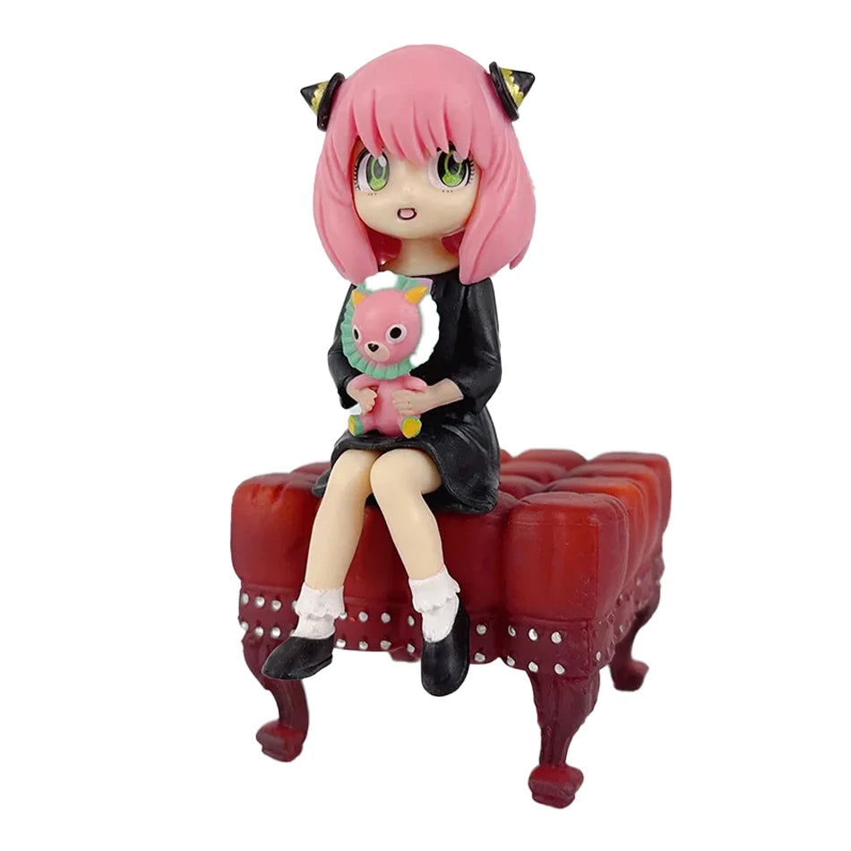 Figurine de Dessin Animé en PVC de 15cm, Jouet de Décoration de Table, Cadeau pour Enfant, éventuelles Y × FAMILY, Anya Alstreim Yor Forger