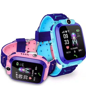 2024 New S12 Child Smart Watch LBS GPS Position Monitor SOS Kids Smartwatch with Camera SIM Card IP68 Waterproof from Vidhon