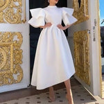 Load image into Gallery viewer, Double Layer Ruffle Sleeve Evening Dresses 2022 Summer Large Swing Party Dress Elegant Casual Dresses
