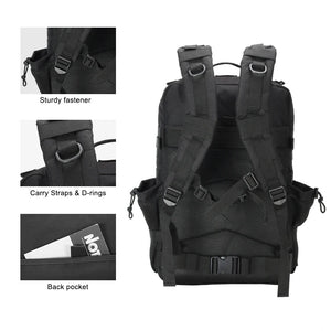2024 New Designer Outdoor Backpack Large Capacity Waterproof Tactical Backpack for Trekking