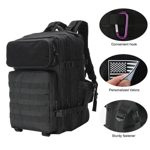 2024 New Designer Outdoor Backpack Large Capacity Waterproof Tactical Backpack for Trekking