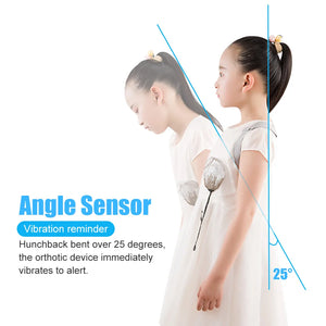 Intelligent Posture Corrector Back Posture Trainer Clavicle Spine Shoulder Correction Smart Tips Adjustable Length Back Support