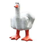 Load image into Gallery viewer, New Duck Funny Creative Middle Finger Ducks Home Decoration Statue Resin Craft Garden Courtyard and Micro Landscape Figurines
