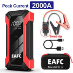 Load image into Gallery viewer, Power Bank 2000A/1200A/600A 12V Car Battery Jump Starter Portable Charger Car Booster Auto Starting Device Emergency Starter
