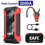 Load image into Gallery viewer, Power Bank 2000A/1200A/600A 12V Car Battery Jump Starter Portable Charger Car Booster Auto Starting Device Emergency Starter
