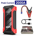 Load image into Gallery viewer, Power Bank 2000A/1200A/600A 12V Car Battery Jump Starter Portable Charger Car Booster Auto Starting Device Emergency Starter
