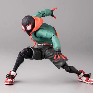 Sv Action Spiderman Miles Morales Action Figure Collection Sentinel Marvel Spider-Man nel Spider Verse Figures Model Toys