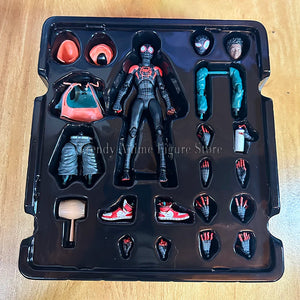 Sv Action Spiderman Miles Morales Action Figure Collection Sentinel Marvel Spider-Man nel Spider Verse Figures Model Toys