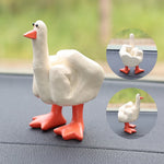 Load image into Gallery viewer, New Duck Funny Creative Middle Finger Ducks Home Decoration Statue Resin Craft Garden Courtyard and Micro Landscape Figurines
