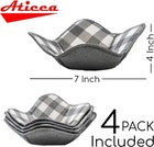 ATICCA Microwave Bowl Holders for Hot Food Set of 4 Bowl Holders for Cozy Bowls