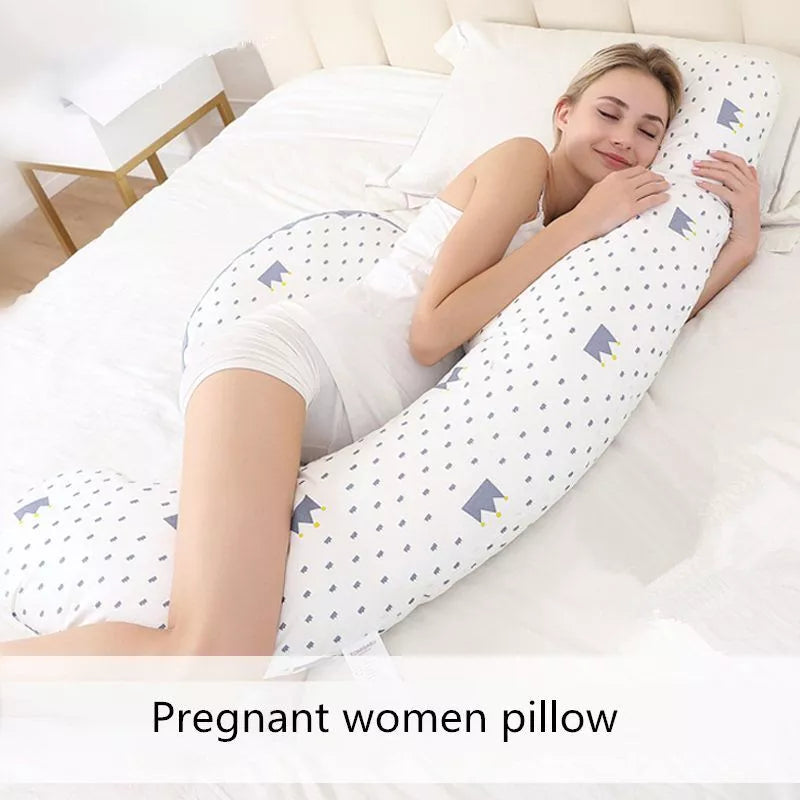 Cartoon Printed Pregnancy Pillow Body Pregnant Maternity Women Sleeping Bedding,