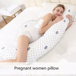 Cartoon Printed Pregnancy Pillow Body Pregnant Maternity Women Sleeping Bedding,
