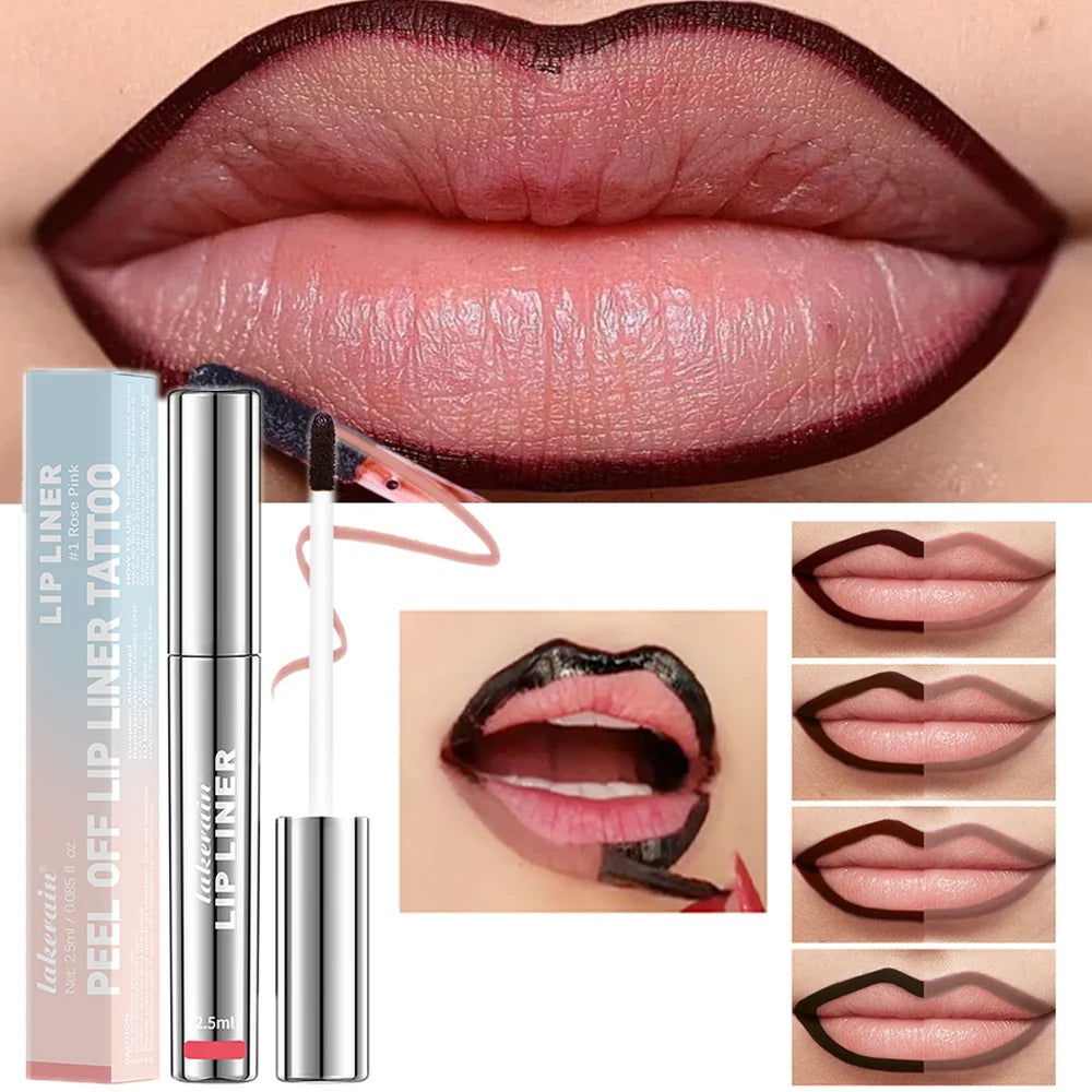 Waterproof Lip Liner Peel Off Tattoo Lipgloss - extension import