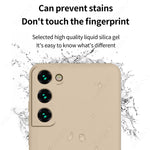 Load image into Gallery viewer, Case For Samsung Galaxy S24 S23 S22 S25 Ultra S24 FE A56 A55 A53 A52 A54 A16 A35 5G Shockproof Liquid Silicone Phone Cover Coque
