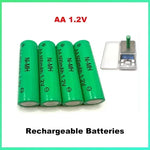 Load image into Gallery viewer, NI-MH Rechargeable Battery AA 1.2V 600mAh for Camera Microphone Flashlight Remote Control MP3/MP4 Player Electric Shaver
