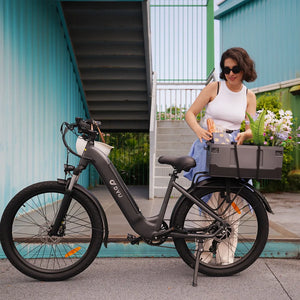 2025 DYU Off Road E-Bike Electric Bicycle 26 Inch Fat Tire Rechargeable Low Price Electric Bike 250w for Adults