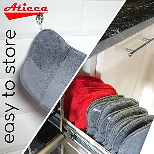 ATICCA Microwave Bowl Holders for Hot Food Set of 4 Bowl Holders for Cozy Bowls