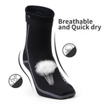 Load image into Gallery viewer, Copozz 3mm Diving Neoprene Socks Boots Water Shoes Anti Slip Beach Warm Wetsuit Shoes Snorkel Surfing Swim Socks for Men Women
