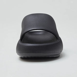 UTUNE 51CM slippers for man Platform House Shoes EVA Soft fashion slides Anti-slip Summer Sandals Women Bathroom Shoes Shower