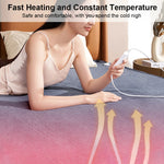 Load image into Gallery viewer, Electric Heating Blanket Automatic Thermostat Double Body Warmer Bed Mattress EU Plug 220V Electric Heated Carpets Mat Pad
