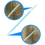 Load image into Gallery viewer, 200pcs/box Double Head Dental Floss Interdental Toothpick Brush Brush Teeth Stick Dental Oral Care Toothpicks Floss Pick
