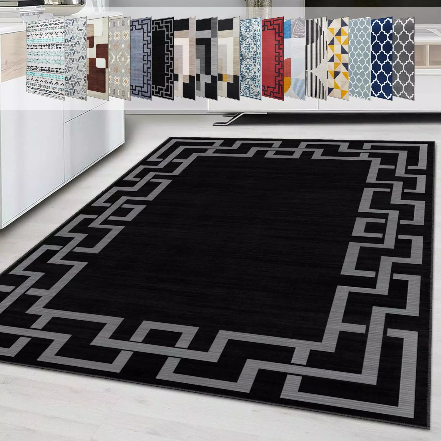 Large Living Room Rugs Non Slip Area Rug Hallway Runner Rug Kitchen Floor Mat