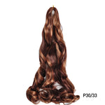 Load image into Gallery viewer, French Curls Braiding Hair14Inch Synthetic Spiral Curls Braids Hair Extensions For Women Pre Stretched Loose Wave Braiding Hair
